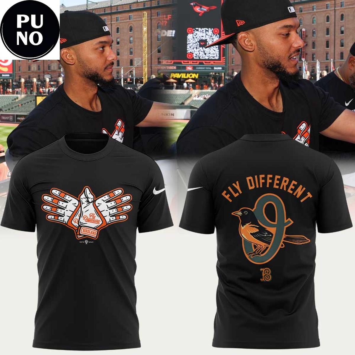 Baltimore Orioles 2026 Fly Different Hoodie T-Shirt