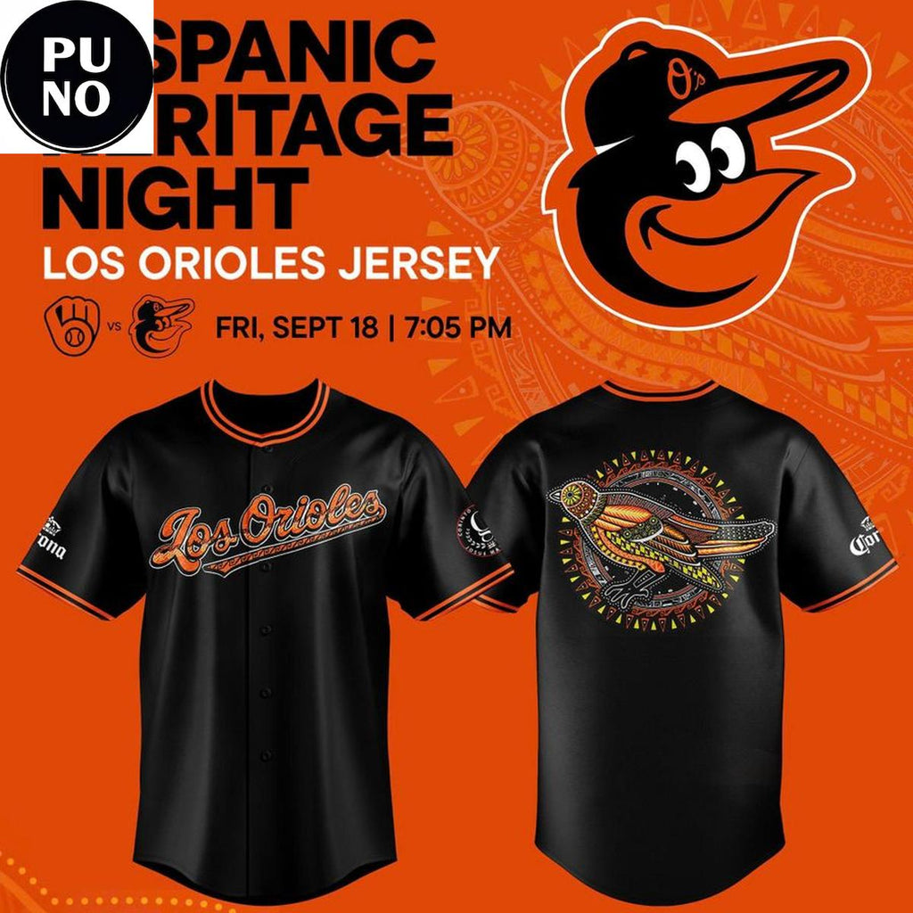Baltimore Orioles 2026 Hispanic Heritage Night Baseball Jersey