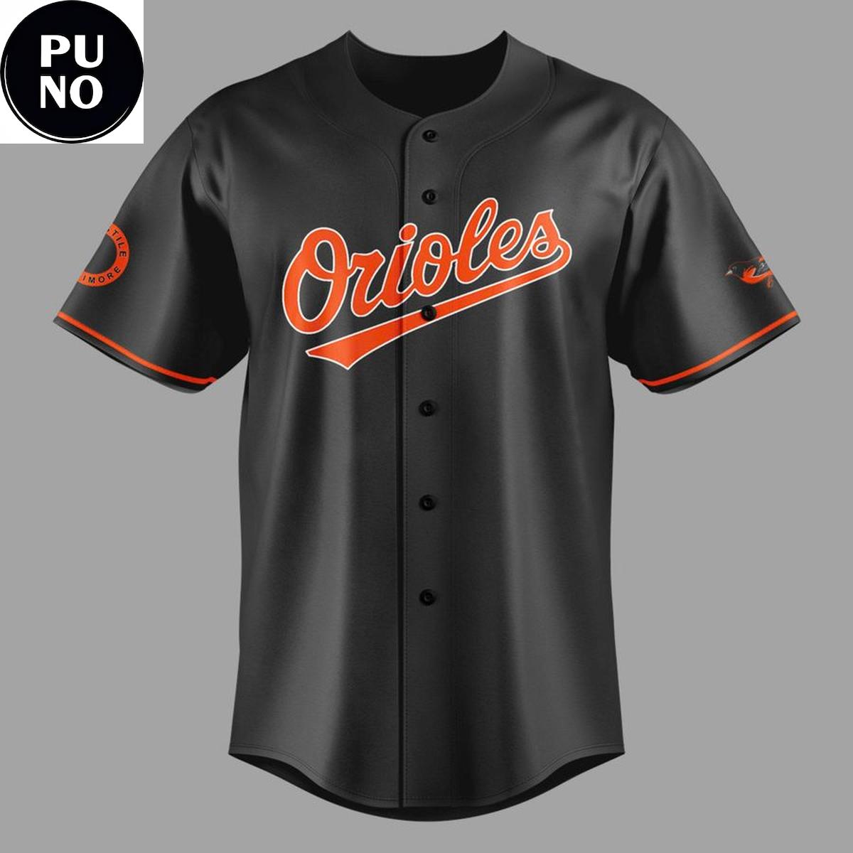 Baltimore Orioles 2026 Turnstile Night Personalized Baseball Jersey