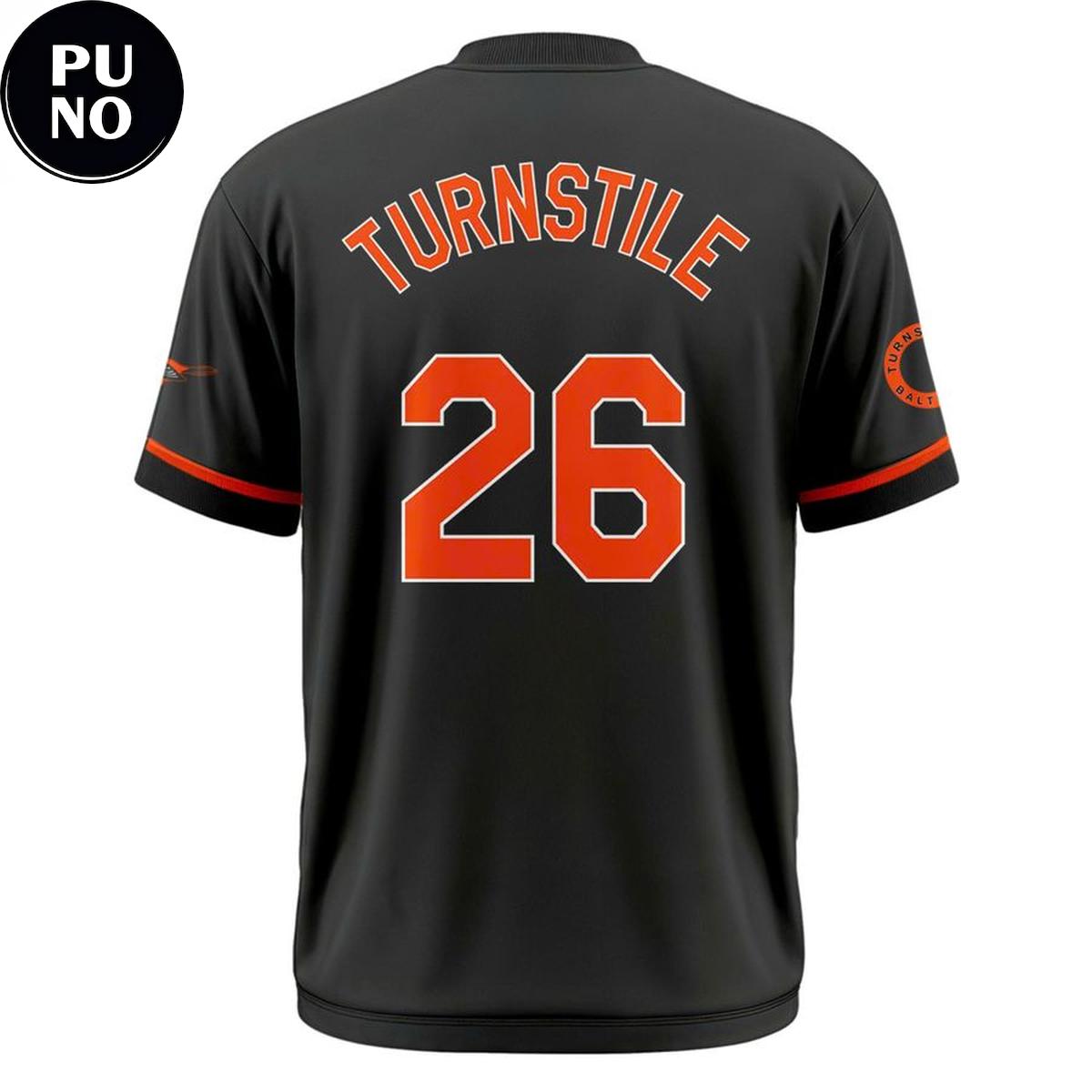 Baltimore Orioles 2026 Turnstile Night Personalized T-Shirt