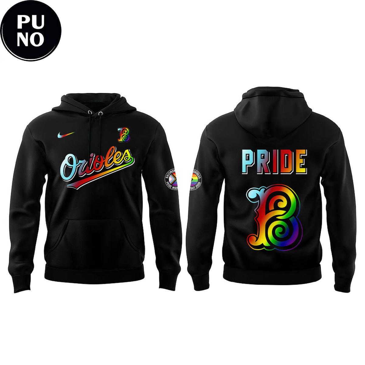 Baltimore Orioles Celebration Pride Night 2026 Hoodie
