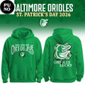 Baltimore Orioles Happy St. Patrick’s Day 2026 Hoodie T-Shirt