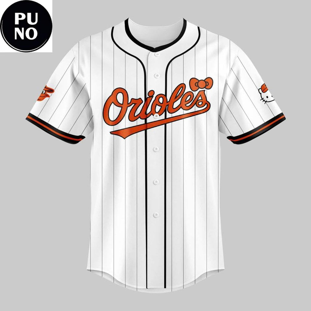 Baltimore Orioles Hello Kitty Night 2026 Baseball Jersey