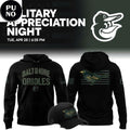 Baltimore Orioles Military Appreciation Night 2026 Hoodie T-Shirt