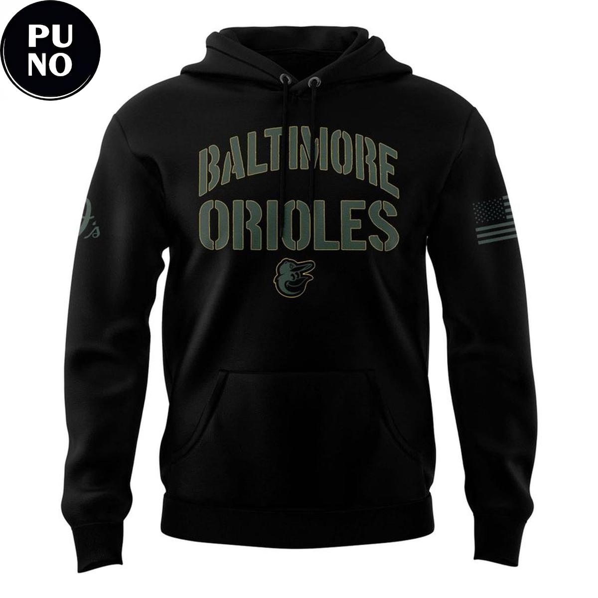Baltimore Orioles Military Appreciation Night 2026 Hoodie T-Shirt