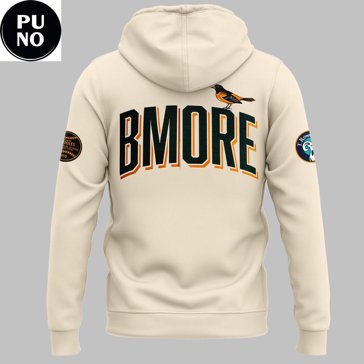 Baltimore Orioles New Season 2026 Cream Hoodie T-Shirt