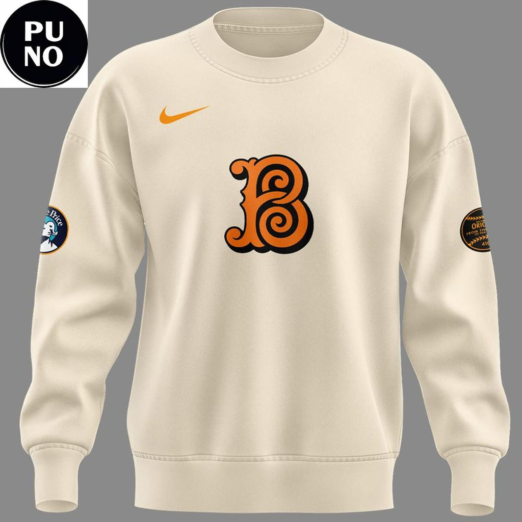 Baltimore Orioles New Season 2026 Cream Hoodie T-Shirt