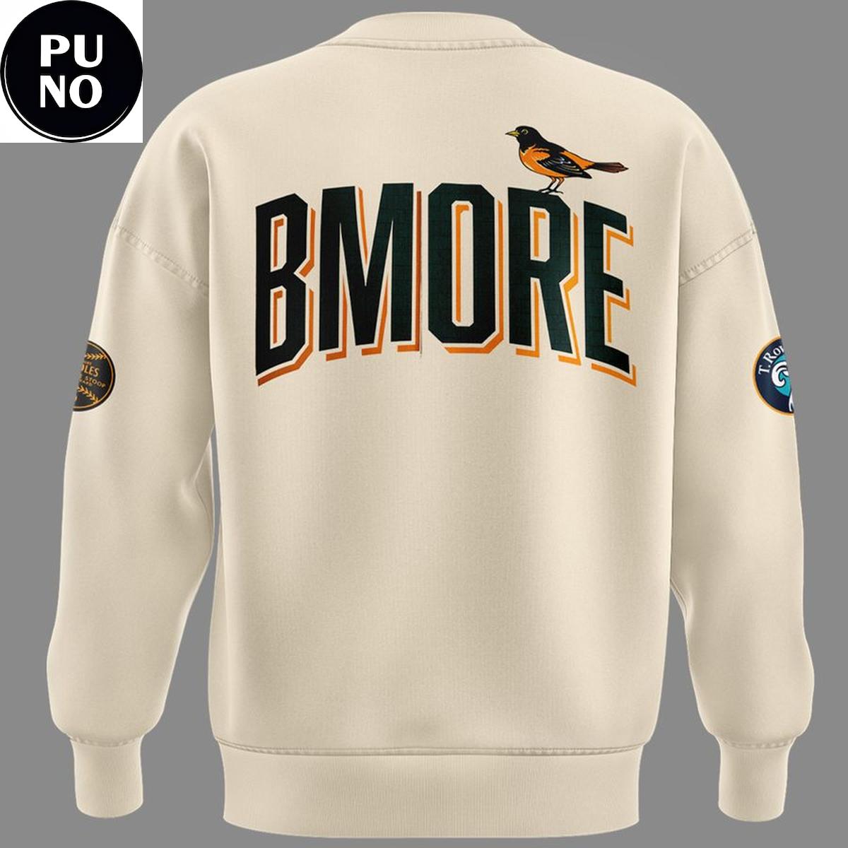 Baltimore Orioles New Season 2026 Cream Hoodie T-Shirt