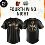 Baltimore Orioles x Fourth Wing Night 2026 Baseball Jersey