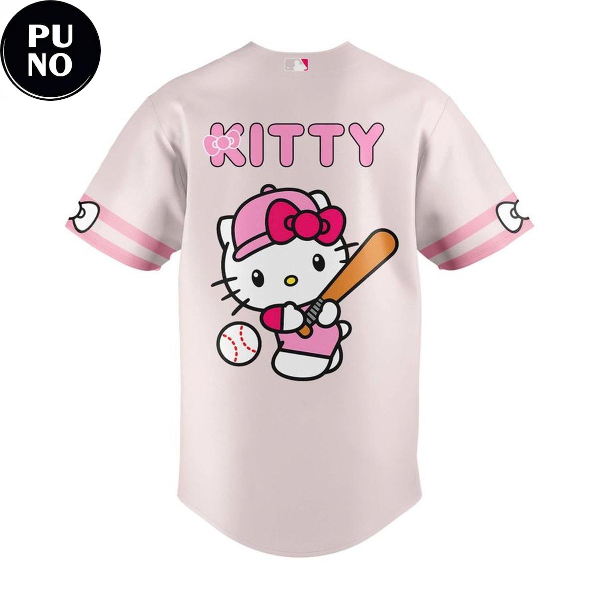 Baltimore Orioles x Hello Kitty Night 2026 Personalized Baseball Jersey