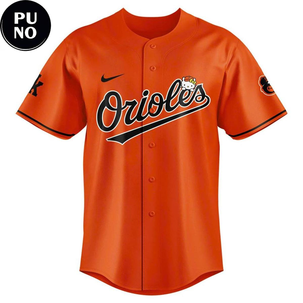 Baltimore Orioles x Hello Kitty and Friends Night 2026 Baseball Jersey