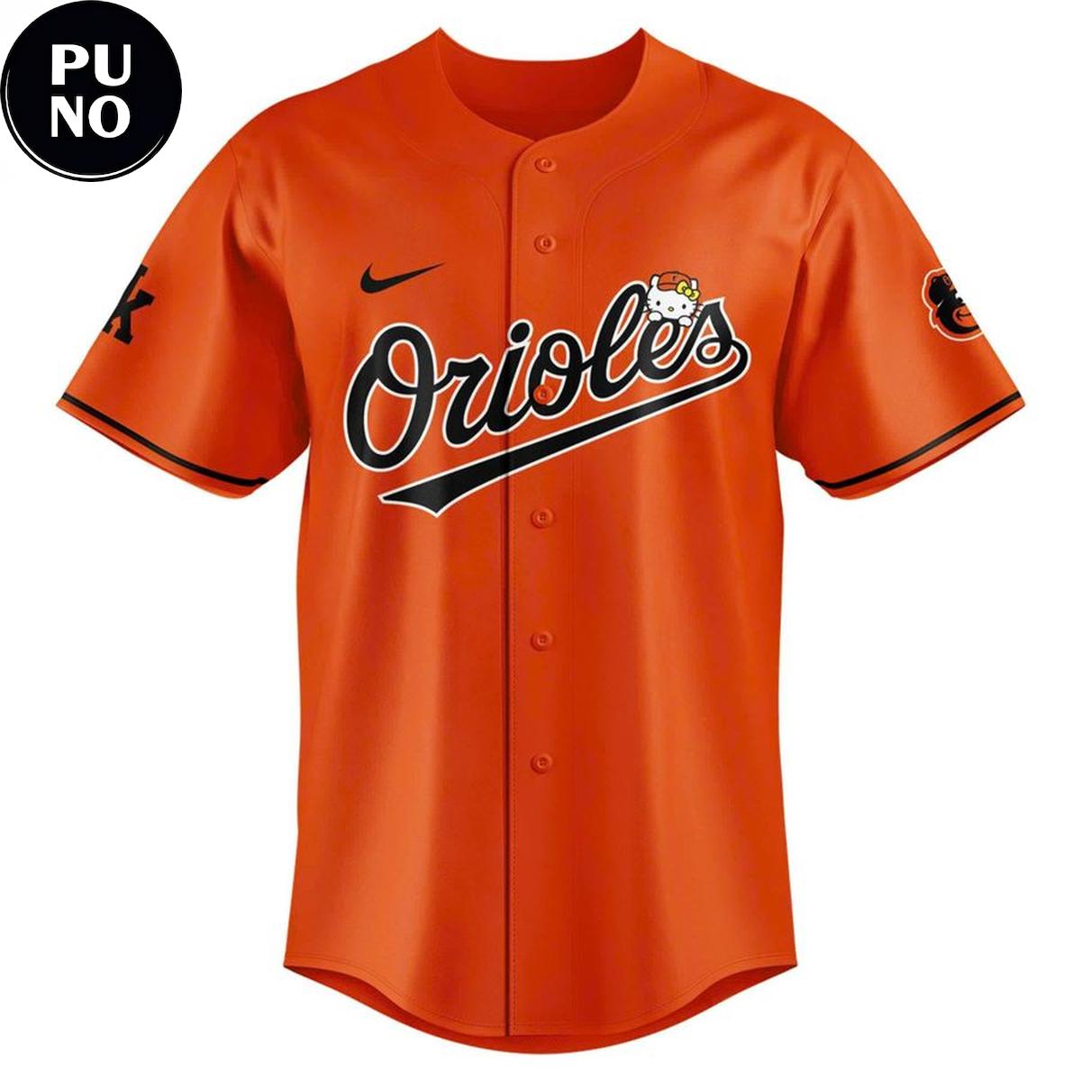 Baltimore Orioles x Hello Kitty and Friends Night 2026 Baseball Jersey