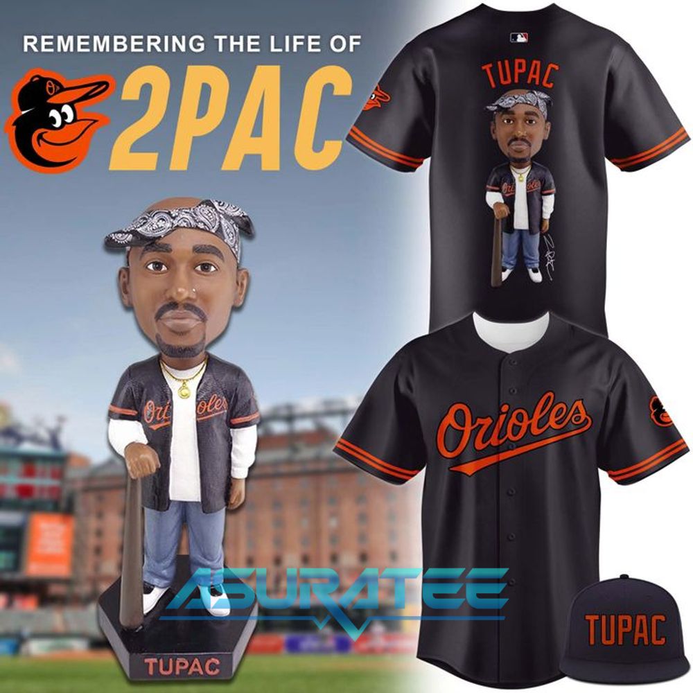 Baltimore Orioles x TUPAC Limited Edition Baseball Jersey 2026