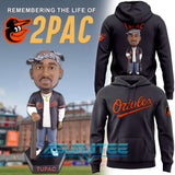 Baltimore Orioles x TUPAC Limited Edition Hoodie, Cap