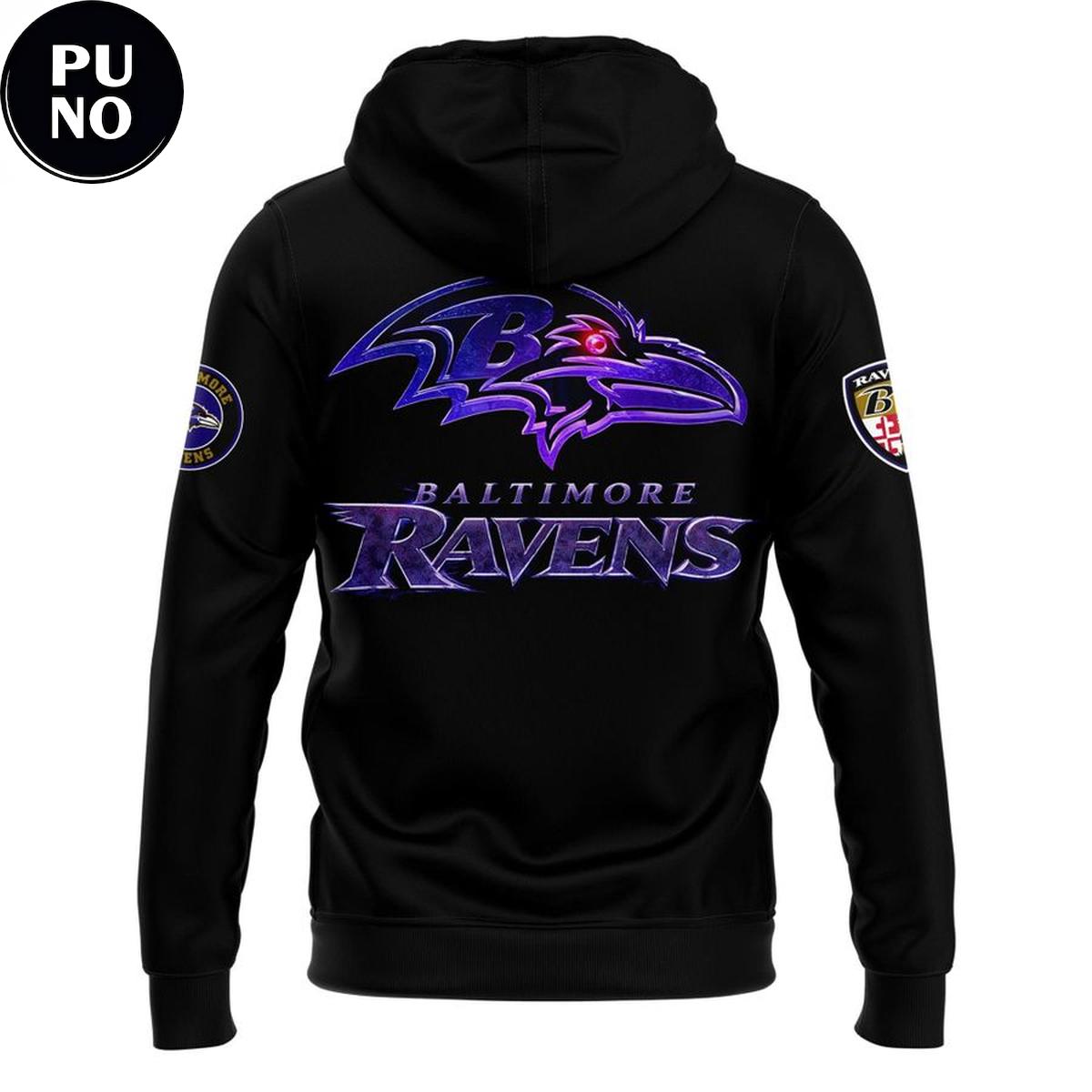 Baltimore Ravens 2026 The Next Flight Hoodie T-Shirt