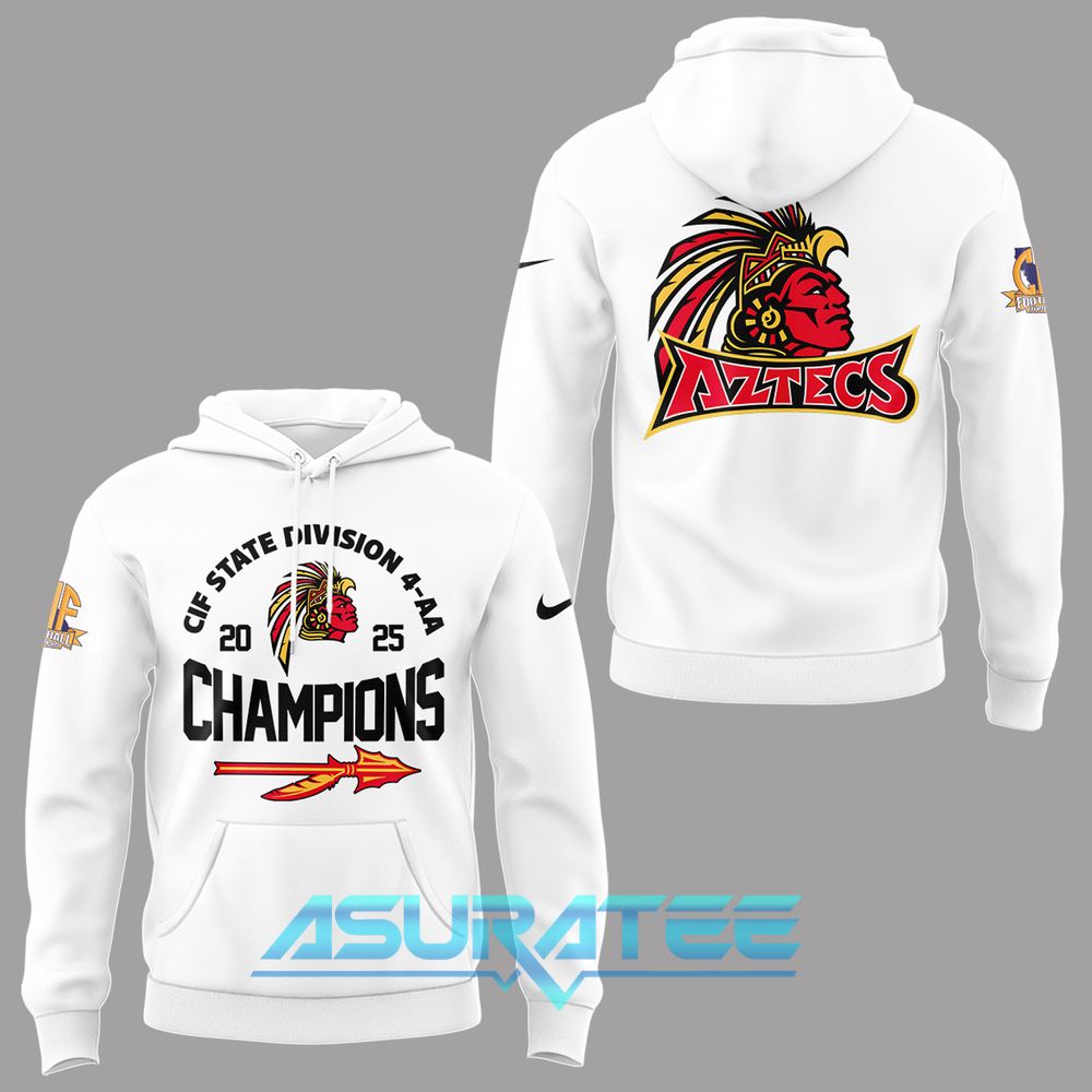 Barstow Aztecs CIF State Division 4-AA Champions Hoodie Set
