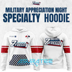 Baton Rouge Zydeco Military Appreciation Night Hoodie 2025