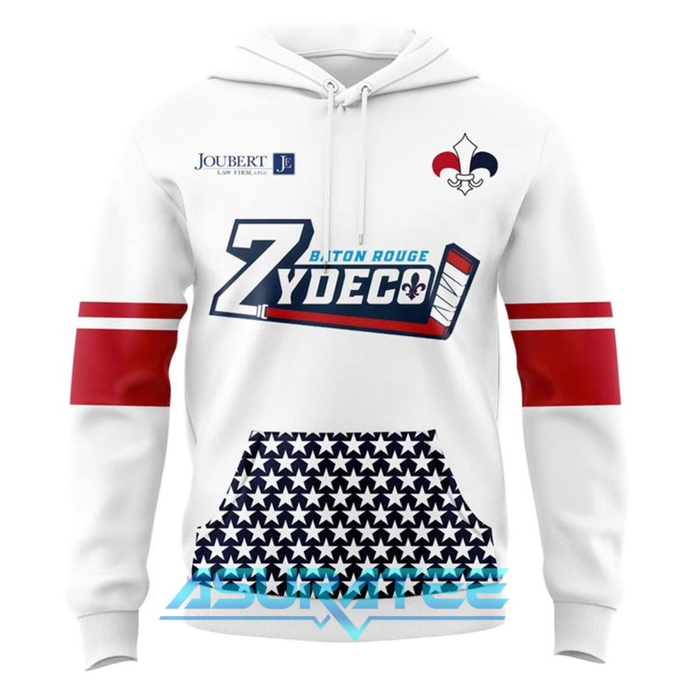 Baton Rouge Zydeco Military Appreciation Night Hoodie 2025