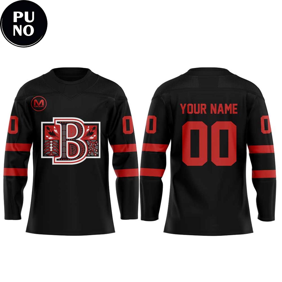 Belleville Senators x Indigenous Community Night 2026 Personalized Hockey Jersey