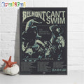 Belmont And Can’t Swim Us Spring Tour 2024 Wall Art Poster Canvas
