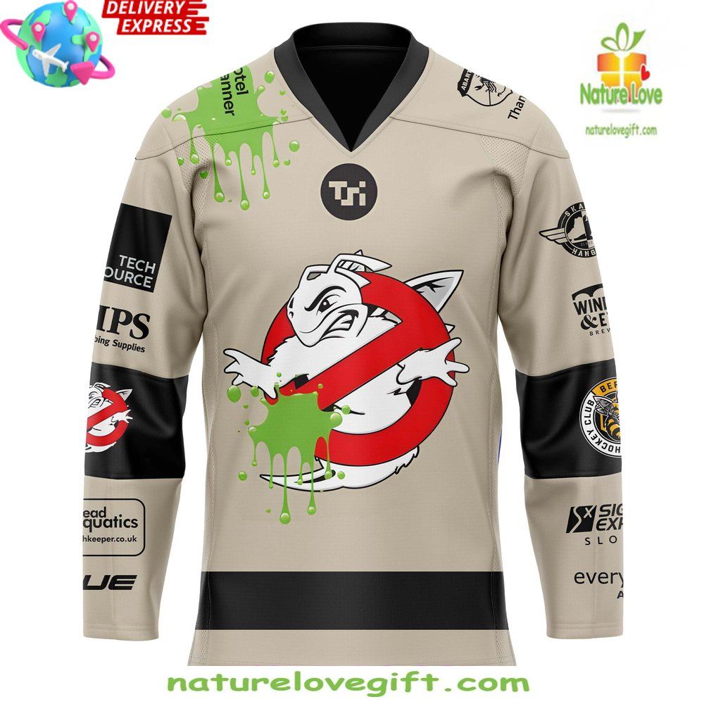 Ghostbusters Halloween Hockey Jersey 2026 Berkshire Bees