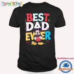 Best Dad Ever Mickey T Shirt, Mickey Happy Father’s Day Shirt