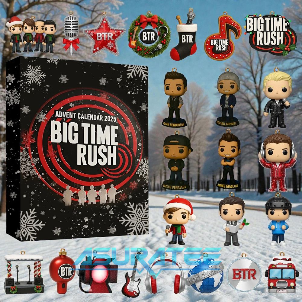 Big Time Rush Band Christmas 2025 Advent Calendar