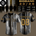 BigBang 20th Anniversary World Tour 26/27 Personalized Baseball Jersey