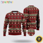 Bigfoot Sasquatch Ugly Christmas Sweater
