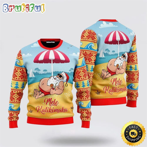 Bigfoot Funny Ugly Christmas Sweater