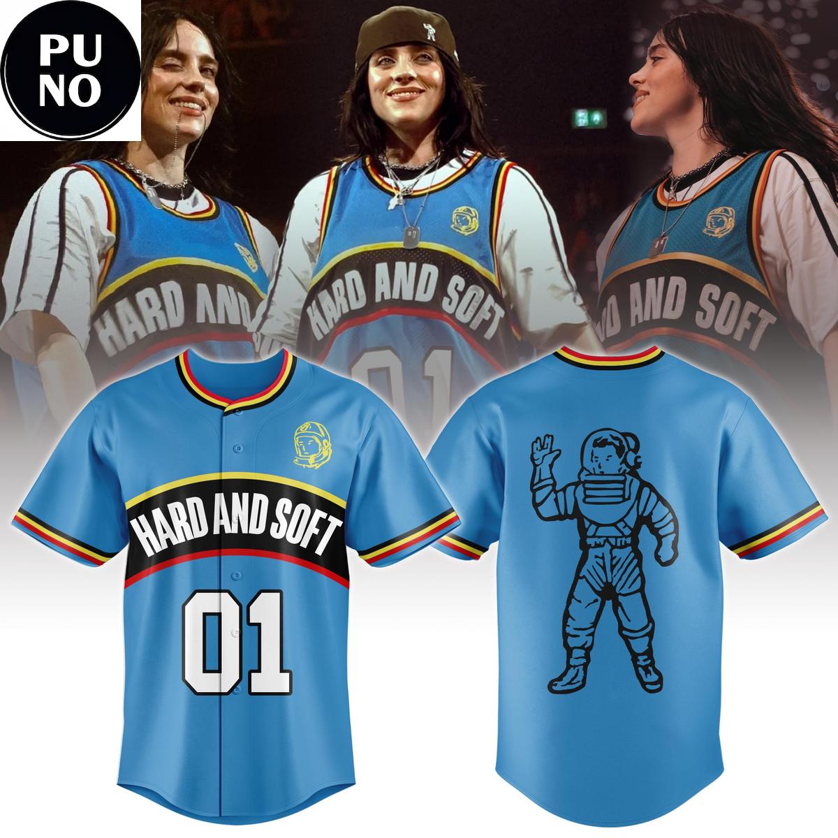Billie Eilish x Billionaire Boys Club 2026 Hard and Soft Personalized Baseball Jersey