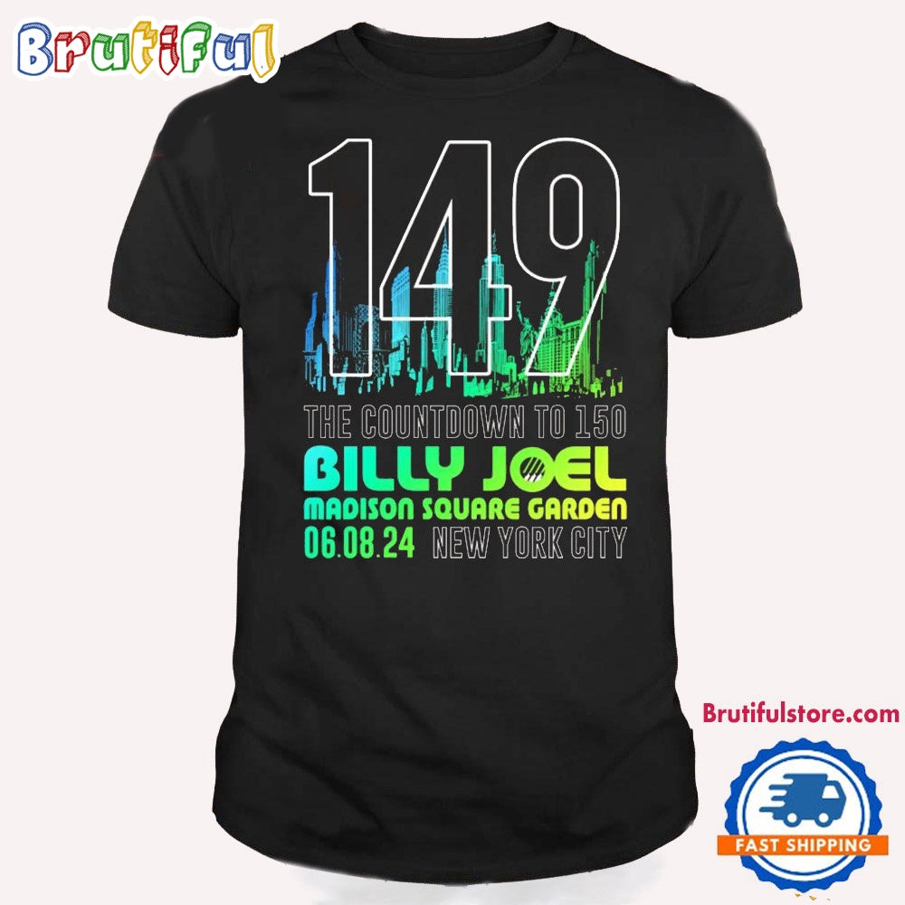 Billy Joel Madison Square Garden June 8 2024 New York City T Shirt, Billy Joel Music Shirt