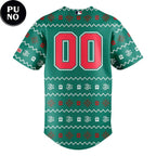 Biloxi Shuckers 2026 Christmas In July Personalized Baseball Jersey