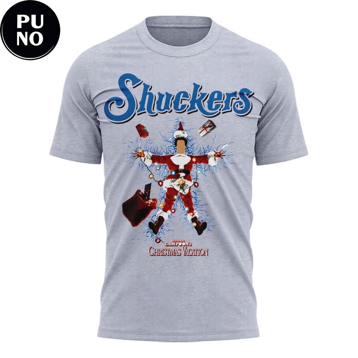 Biloxi Shuckers 2026 Christmas In July T-shirt
