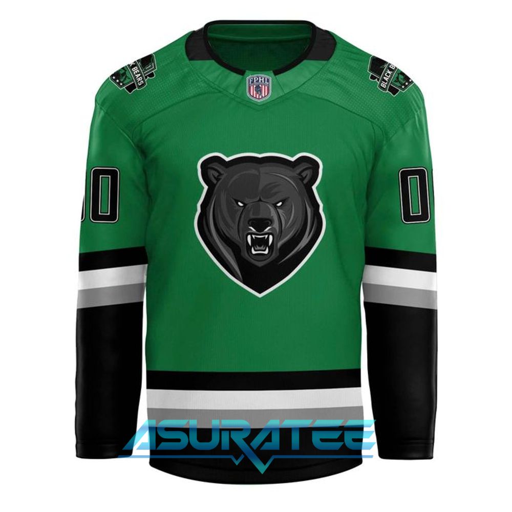 Binghamton Black Bears 2026 Empire Division Champions Hockey Jersey