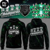 Binghamton Black Bears Commissionners Cup 2026 Champions Hoodie T-Shirt