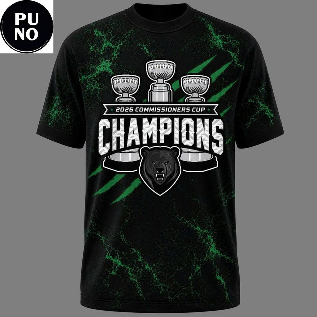 Binghamton Black Bears Commissionners Cup 2026 Champions Hoodie T-Shirt