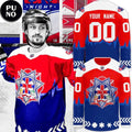 Binghamton Black Bears First Responders Night 2026 Personalized Hockey Jersey