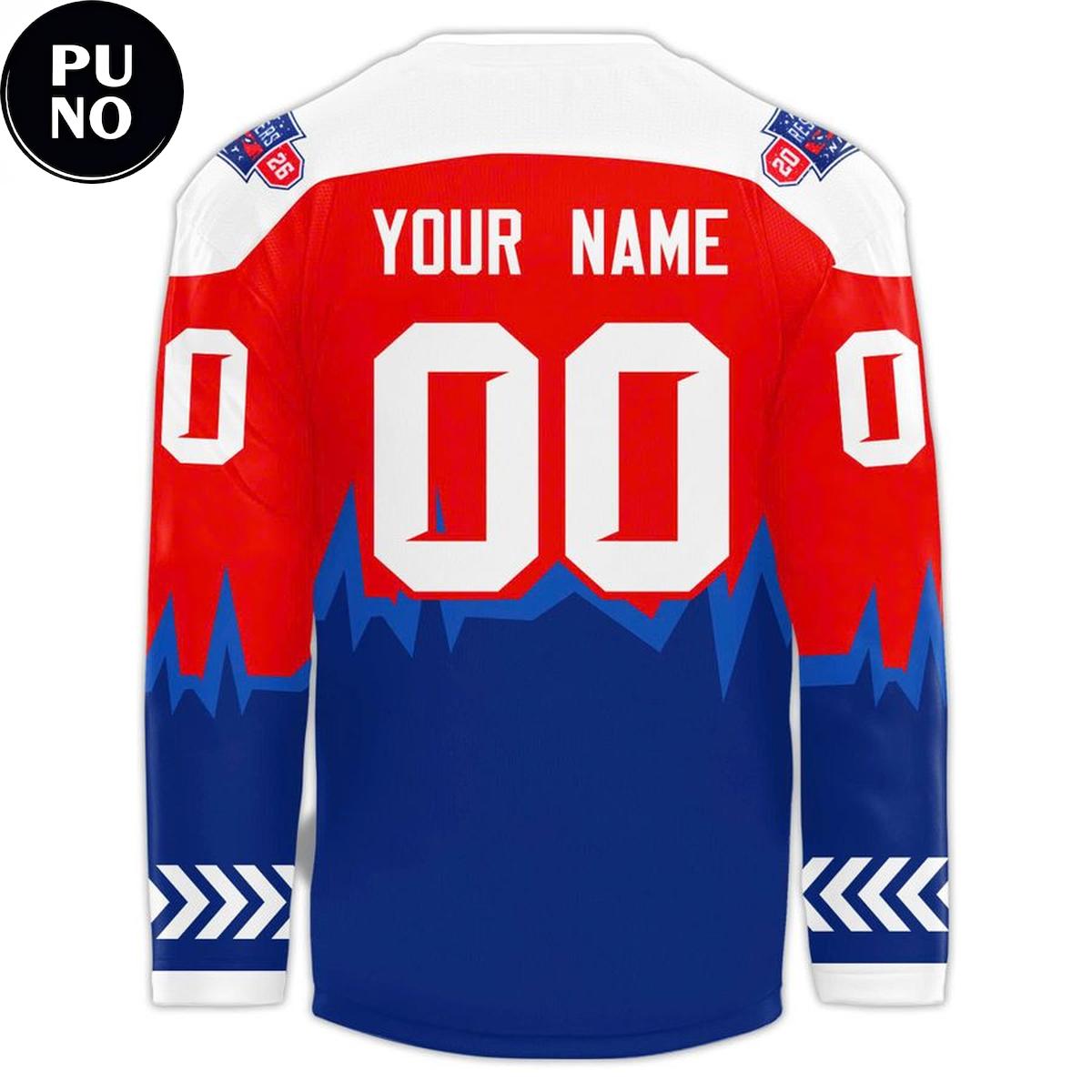 Binghamton Black Bears First Responders Night 2026 Personalized Hockey Jersey