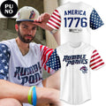 Binghamton Rumble Ponies 250th Anniversary of USA Night Baseball Jersey