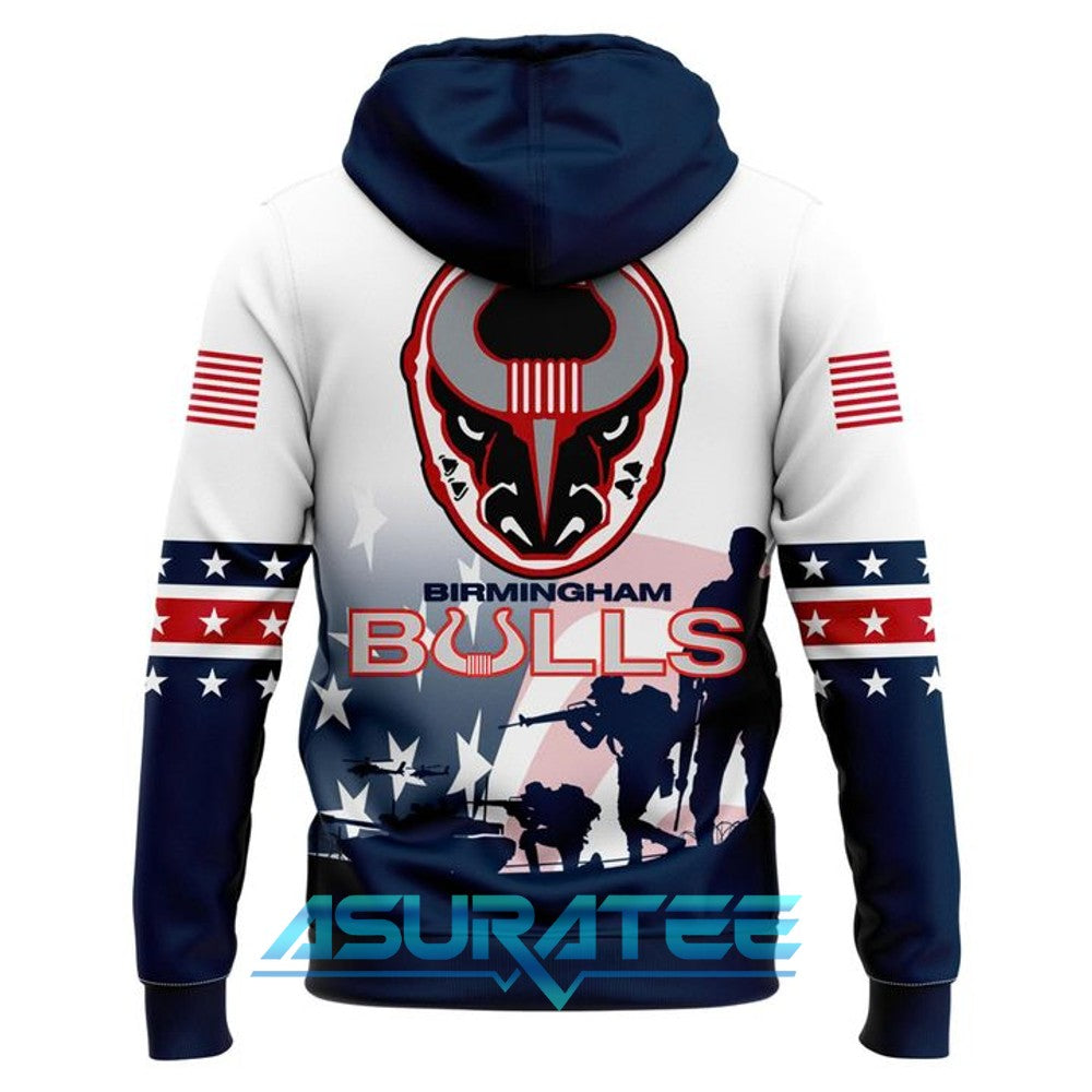 Birmingham Bulls 2025 Military Appreciation Hoodie