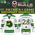 Birmingham Bulls 2026 Connor Scahil Hockey Jersey