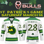 Birmingham Bulls 2026 Connor Scahil Hockey Jersey