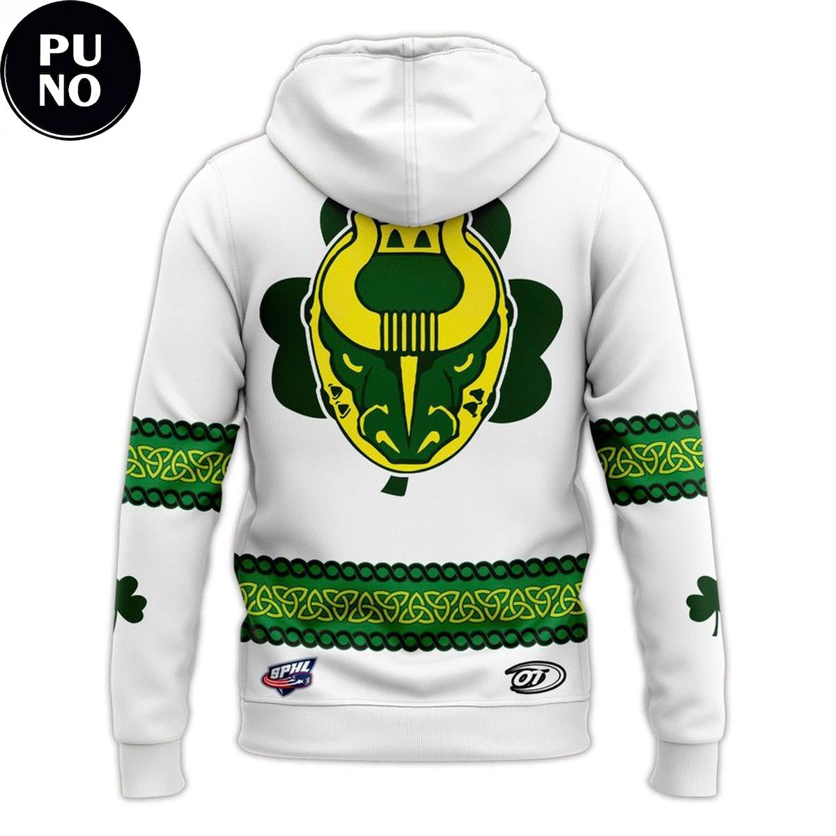 Birmingham Bulls 2026 St. Patrick’s Game Hoodie