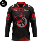 Birmingham Bulls Bulls Dark Legend 2026 Personalized Hockey Jersey
