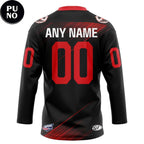 Birmingham Bulls Bulls Dark Legend 2026 Personalized Hockey Jersey