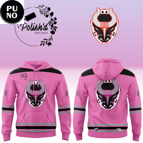 Birmingham Bulls Fights Cancer 2026 Pink Hoodie T-Shirt