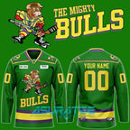 Birmingham Bulls x The Mighty Bulls Special Hockey Jersey