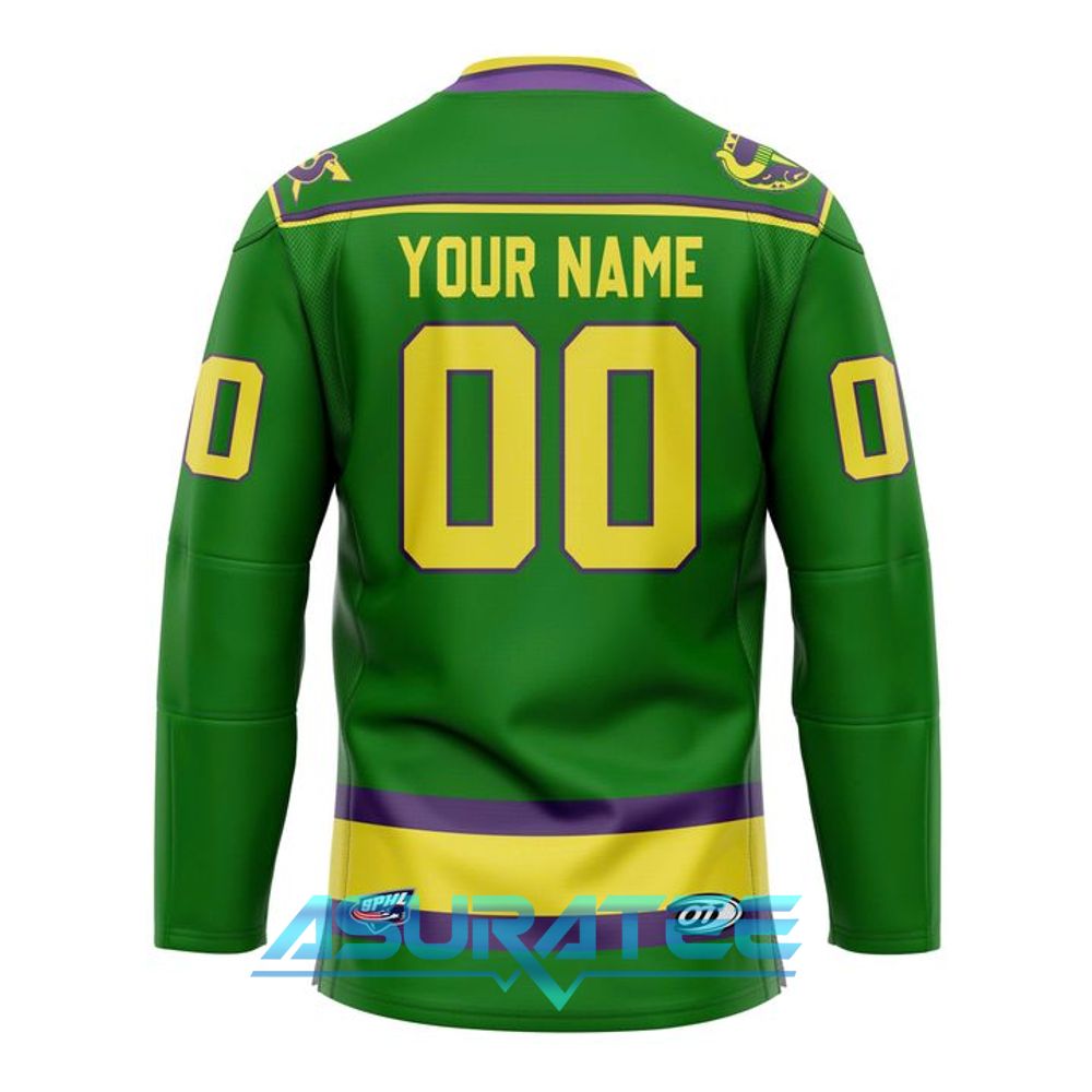 Birmingham Bulls x The Mighty Bulls Special Hockey Jersey