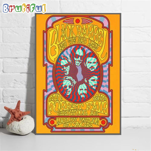 Black Barrel And The Bad Men Forest Fair Girdwood Ak July 2024 Poster Canvas Art